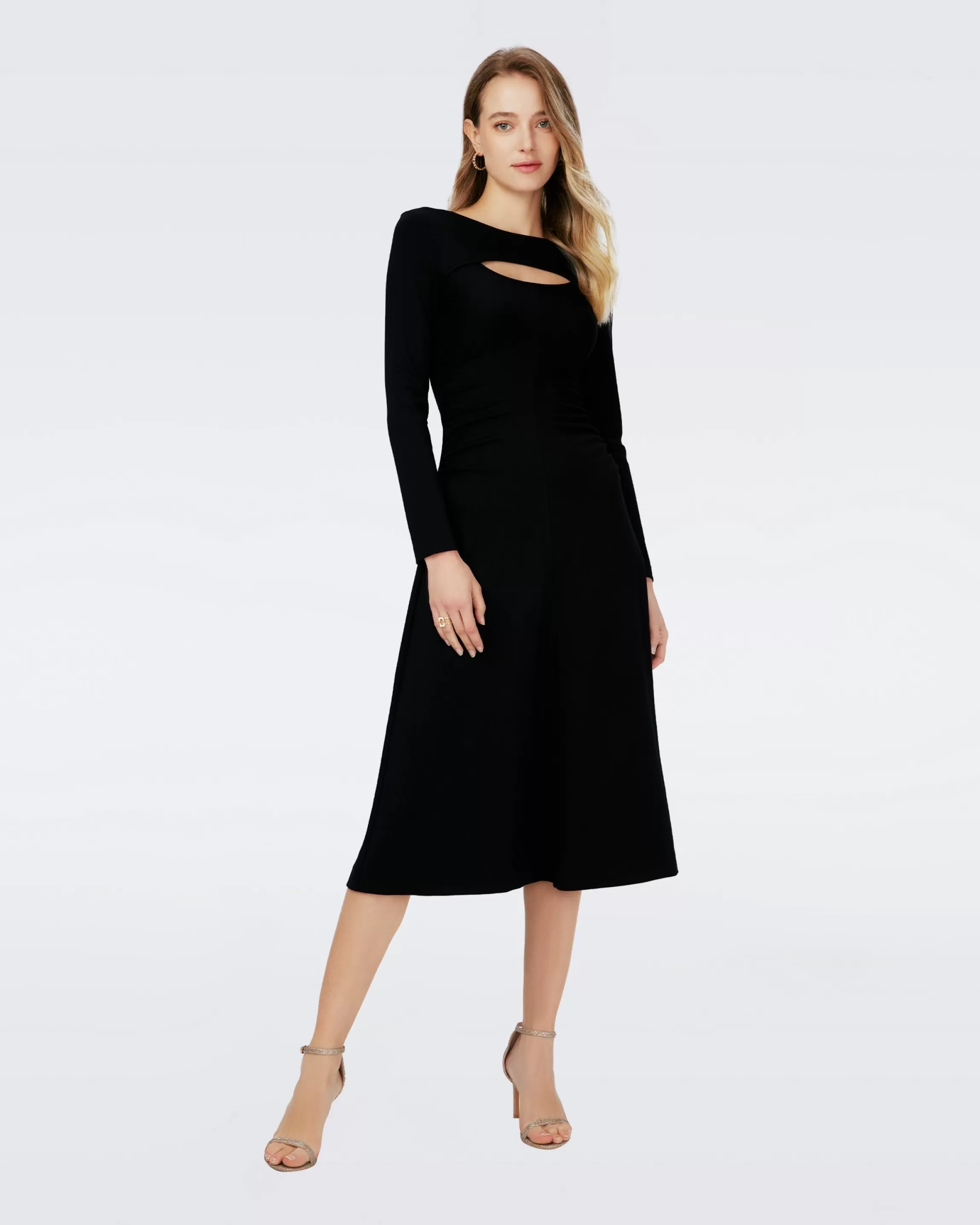 dvf Andreina Dress in Black Best