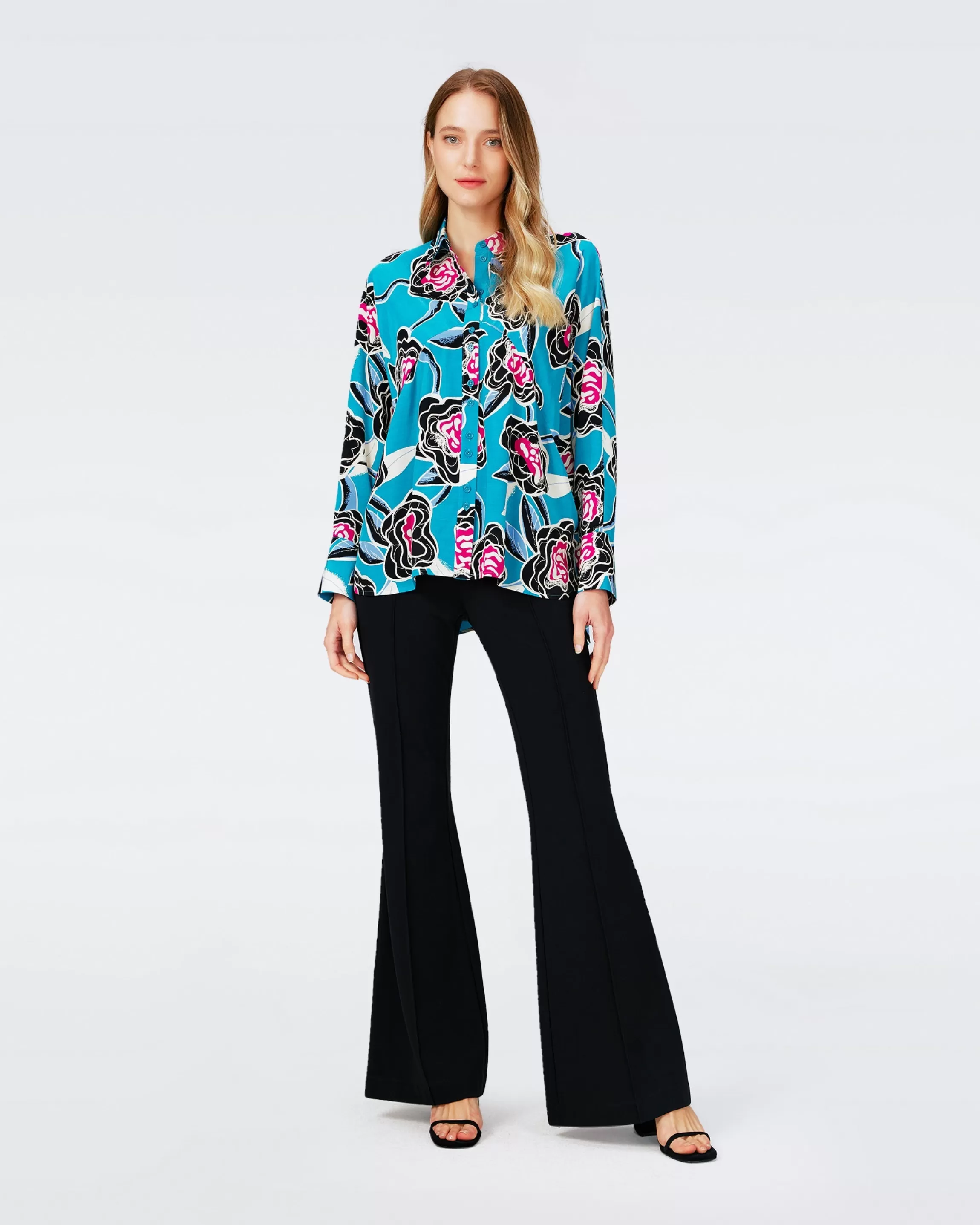 dvf Brooklyn Pants in Black Store