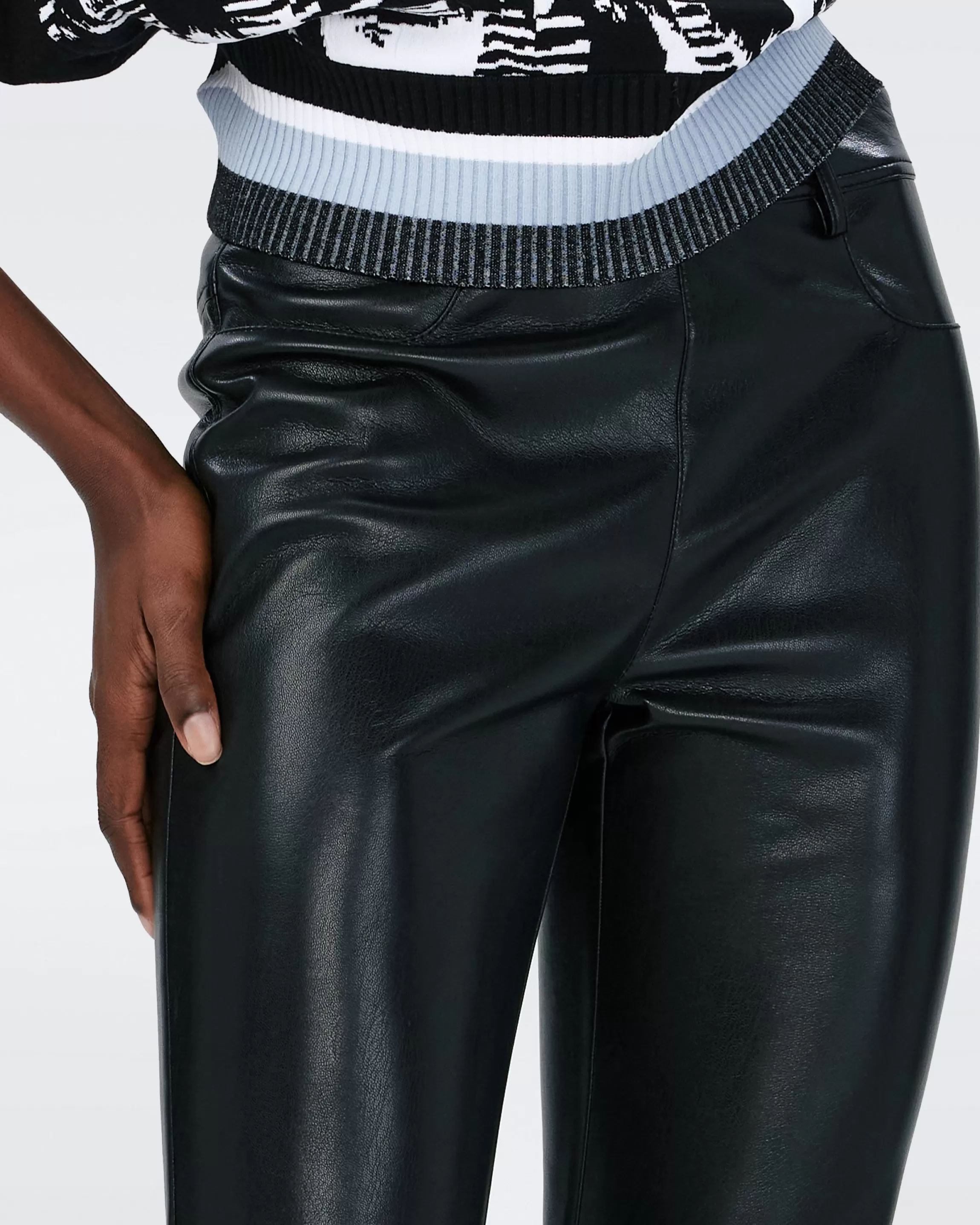 dvf Chanda Pants in Black Discount