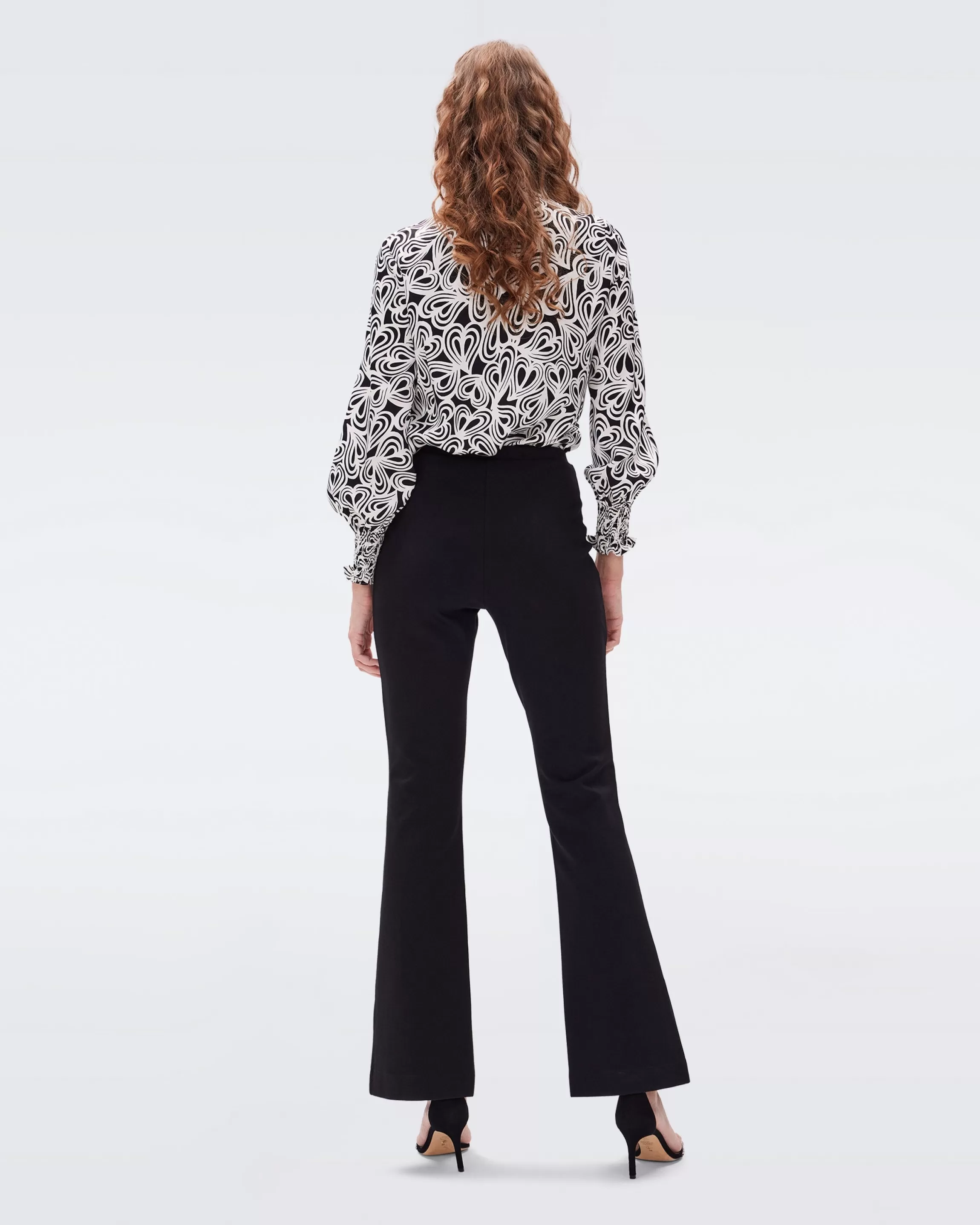 dvf Gregory Pants in Black Store