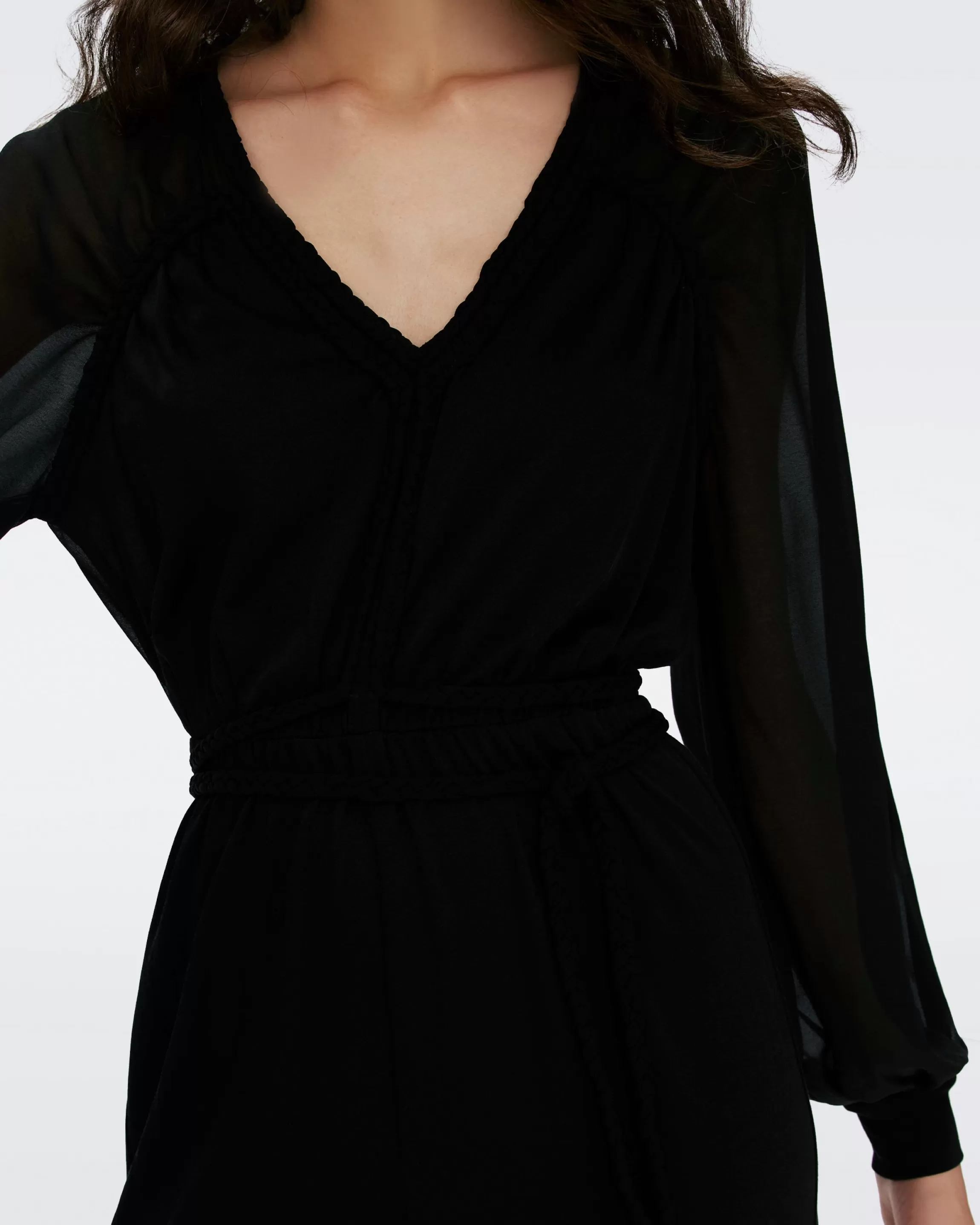 dvf Ophelia Jumpsuit in Black Discount