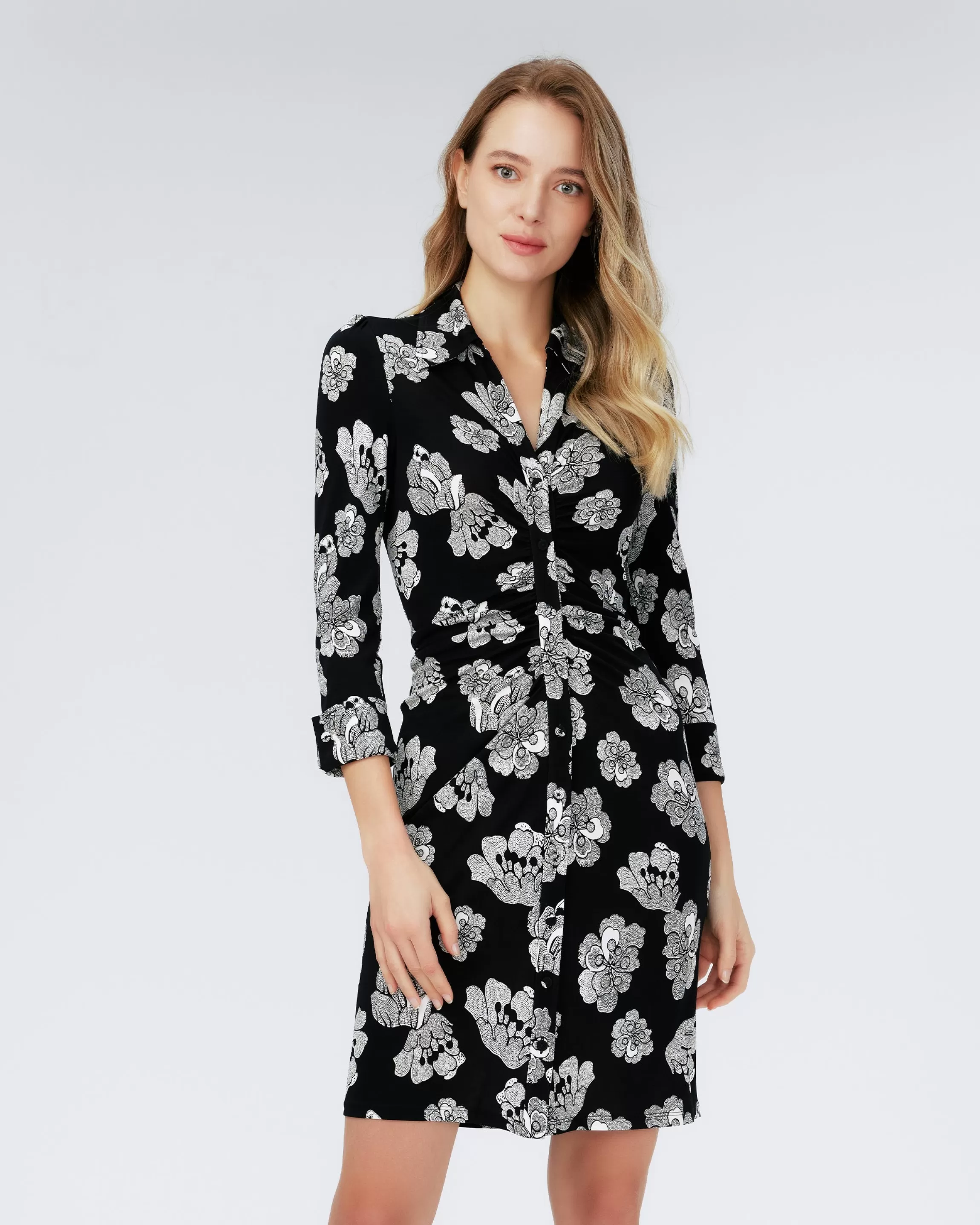 dvf Sheska Dress in Dotted Buds Online